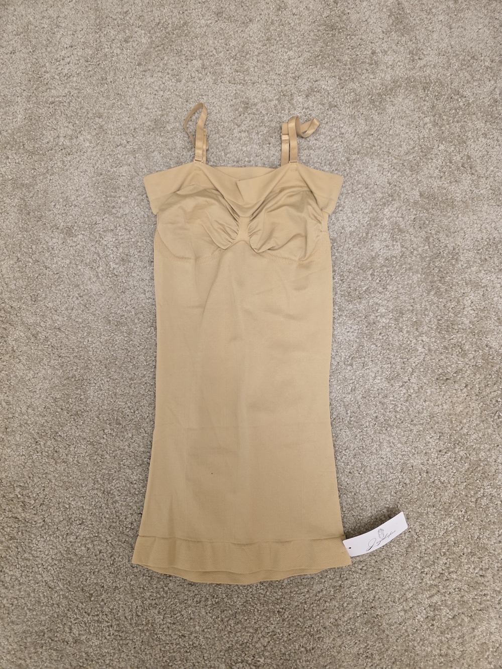 Women’s Nude Slip Dress Shapewear Size L